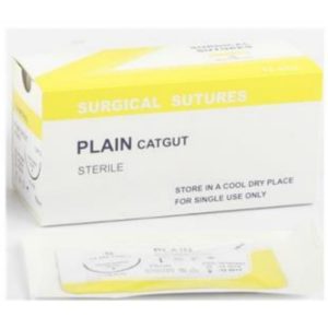 (PC) PLAIN CATGUT ABSORBABLE SURGICAL SUTURES WITH WITHOUT NEEDLES