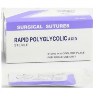 (PGAR) RAPID POLYGLYCOLIC ACID ABSORBABLE SURGICAL SUTURES